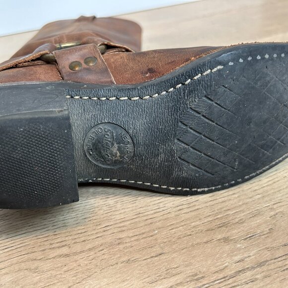 Frye Brown Heeled Boots - Picture 6 of 9